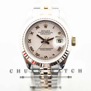 Rolex Ladies DateJust 26mm 179171 Pink Rhodium Roman