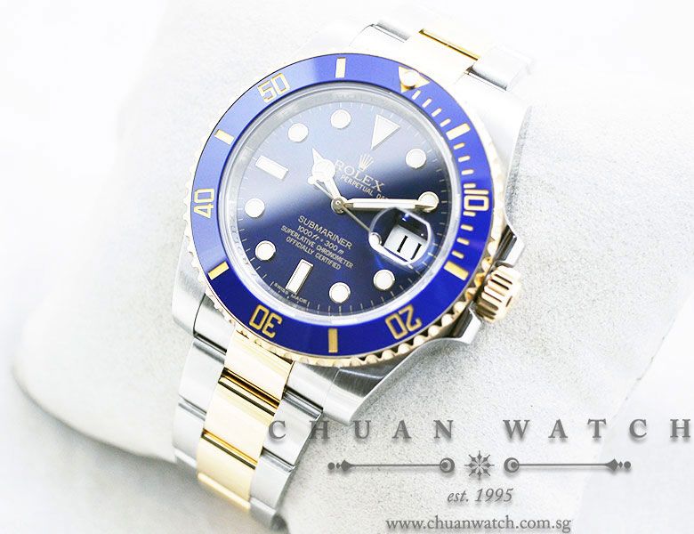 Rolex Submariner 116613LB Sunburst Blue - Image 2