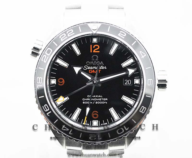 Omega Seamaster Planet Ocean 600M Co-Axial GMT Good Planet 43.5mm 232.30.44.22.01.002