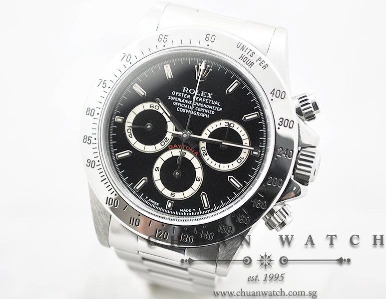 Rolex Cosmograph Zenith Daytona 16520 Black - Discontinued - Image 2