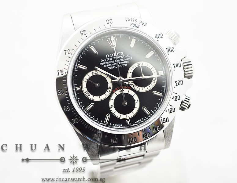 Rolex Cosmograph Zenith Daytona 16520 Black - Discontinued - Image 3