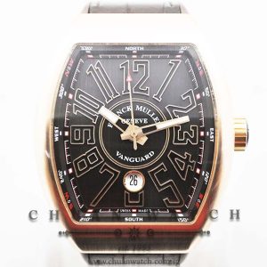Franck Muller Vanguard Rose Gold V 45 SC DT 5N BR NR