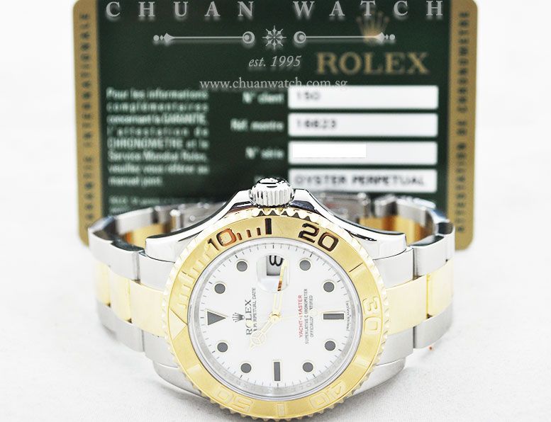 Rolex Gents Yacht-Master 40mm 16623 White Onyx - Image 5