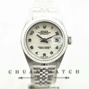 Rolex Ladies DateJust 26mm 79174 Ivory Jubilee Arabic - Discontinued