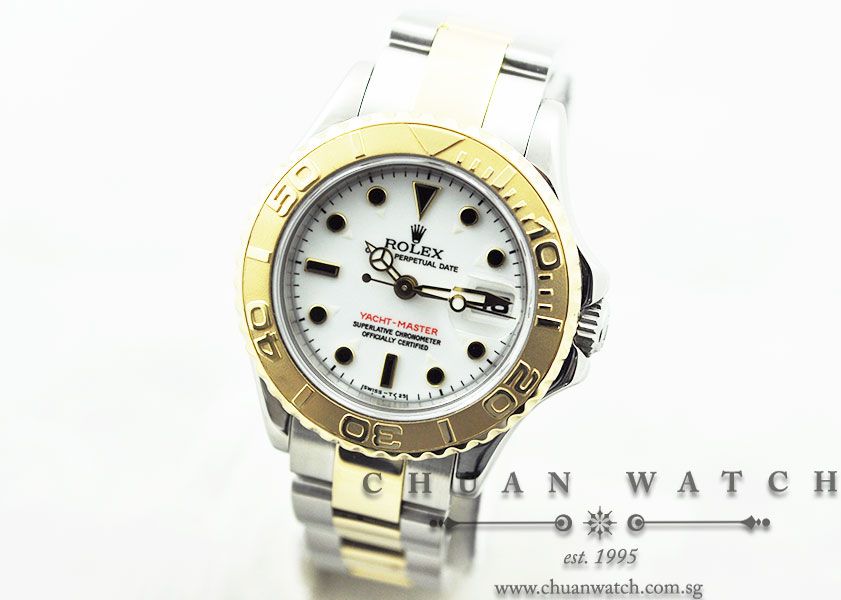 Rolex Yacht-Master Ladies 29mm 69623 White - Discontinued - Image 2