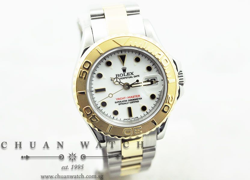 Rolex Yacht-Master Ladies 29mm 69623 White - Discontinued - Image 3
