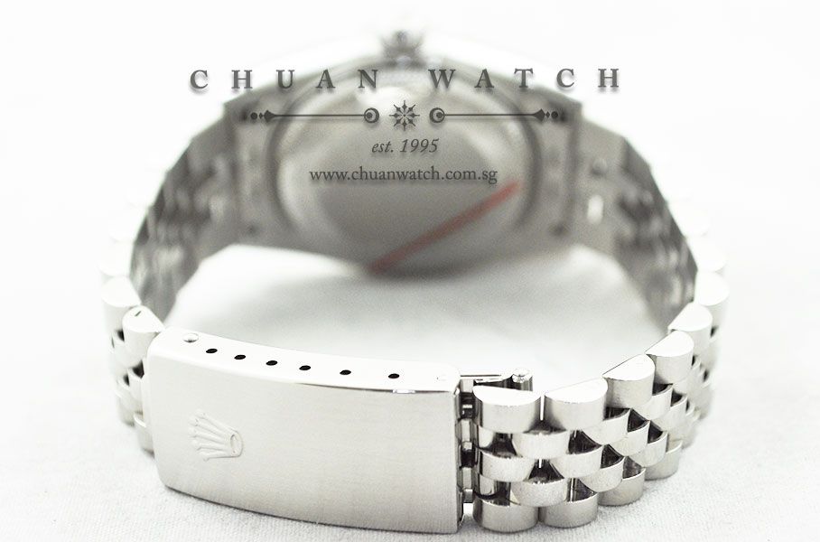 Rolex Boys DateJust 31mm 78274 Silver Jubilee Diamonds - Discontinued - Image 4
