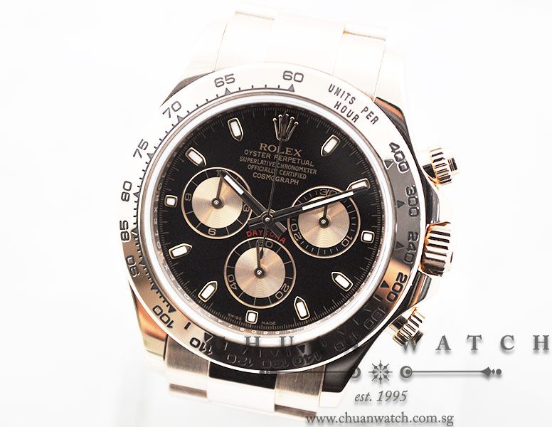 Rolex Cosmograph Daytona 116505 Black Baton - Image 2