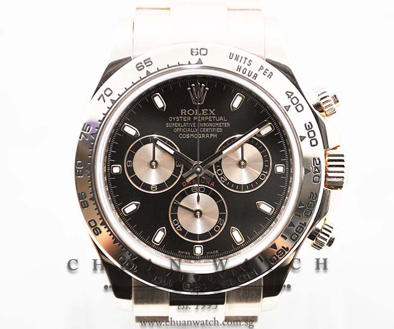 Rolex Cosmograph Daytona 116505 Black Baton