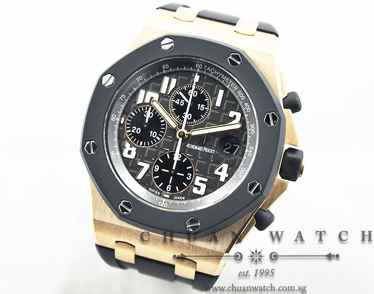 Audemars Piguet Royal Oak Offshore Rubber Clad Rose Gold 42mm 26178OK - Discontinued - Image 2