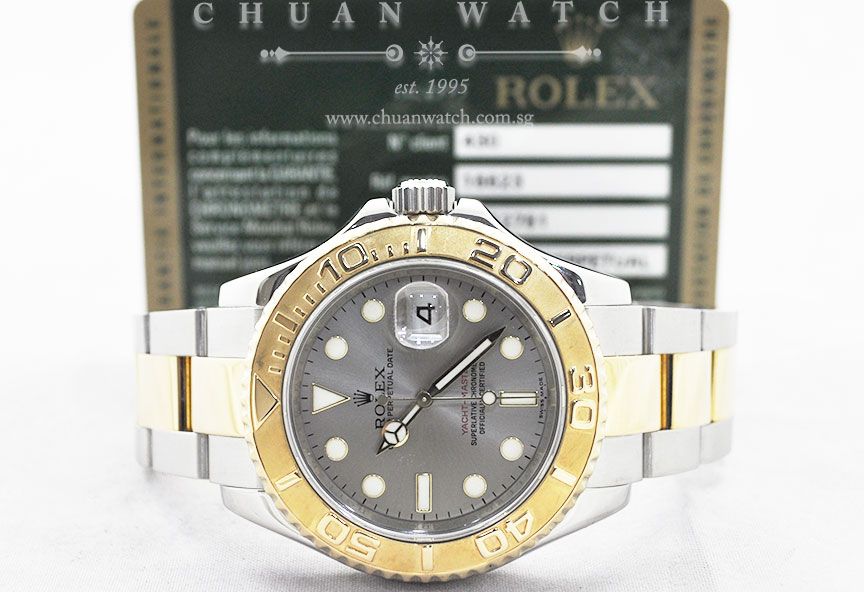 Rolex Gents Yacht-Master 40mm 16623 Grey Sunburst - Image 5