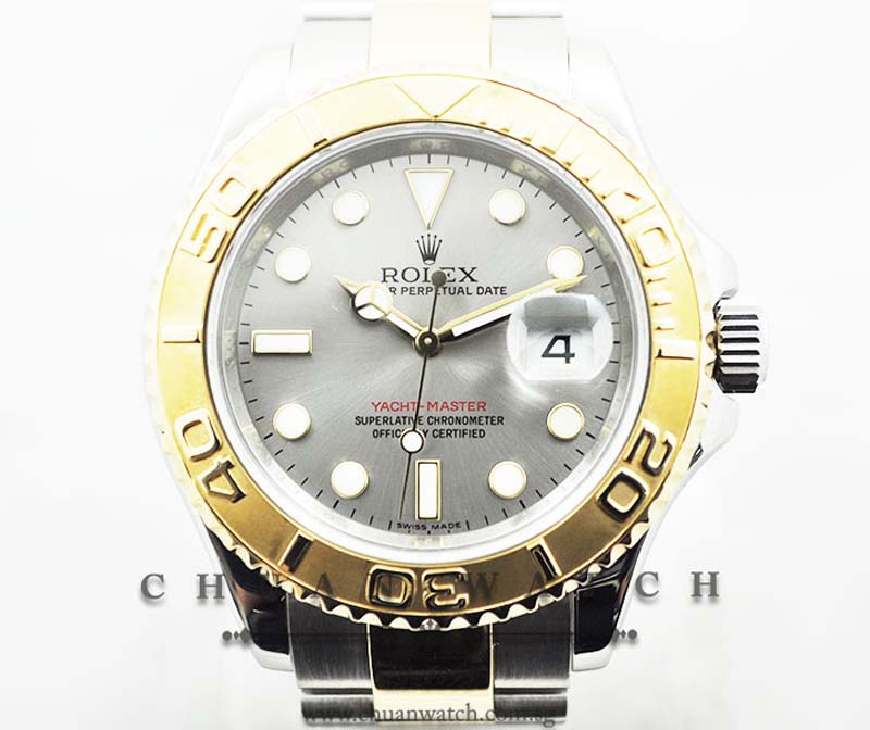 Rolex Gents Yacht-Master 40mm 16623 Grey Sunburst