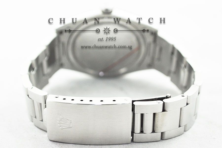 Rolex Oysterdate Precision 34mm 6694 Black Baton - Discontinued - Image 4