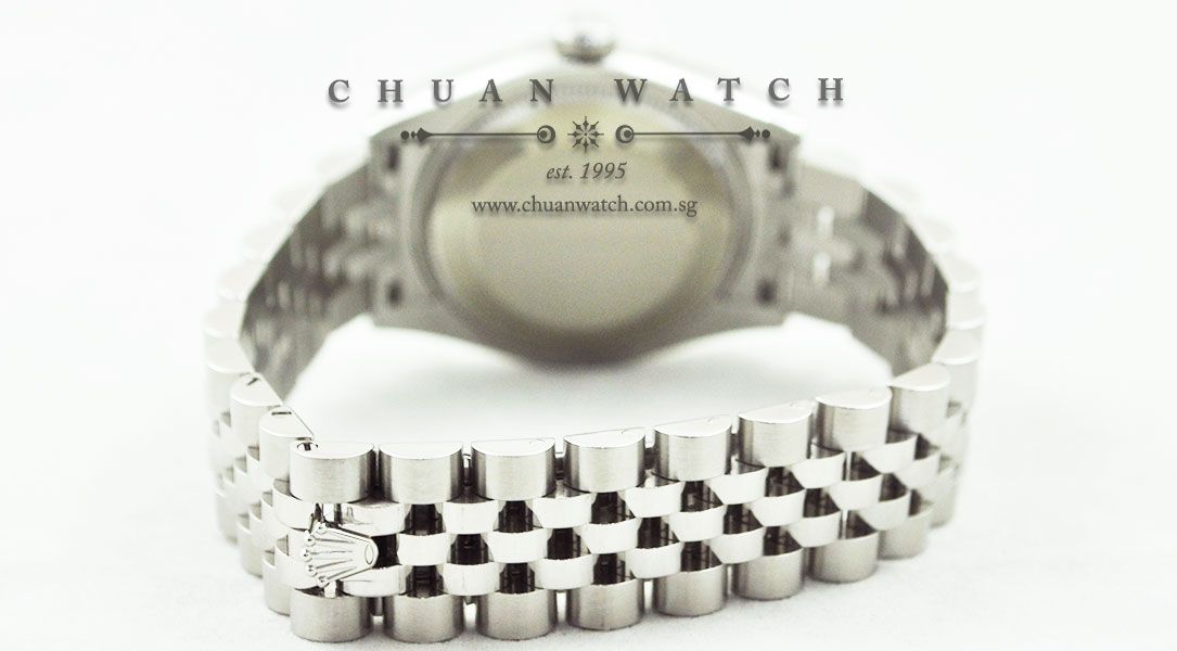 Rolex Boys DateJust 31mm 178274 Silver Sunburst Diamonds - Image 4