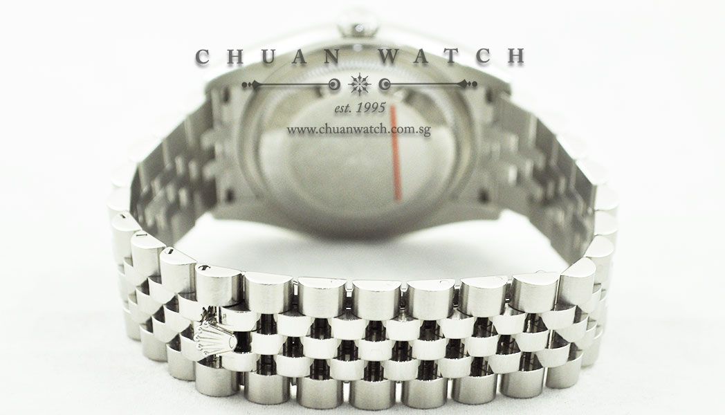 Rolex Gents DateJust 36mm 116234 Silver Sunburst Roman - Image 4