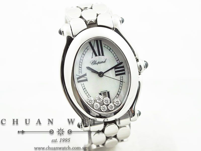 Chopard Happy Sport Oval Quartz 27/8418-23 - Image 3