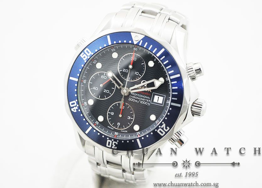 Omega Seamaster Diver 300M Chronograph 41.5mm 2225.80.00 - Discontinued - Image 2
