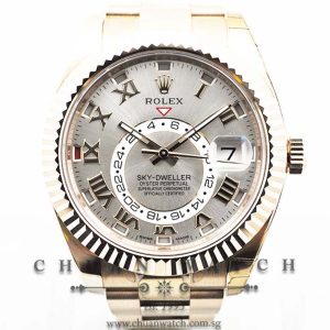Rolex Sky-Dweller Annual Calendar GMT 326935 Sundust Roman