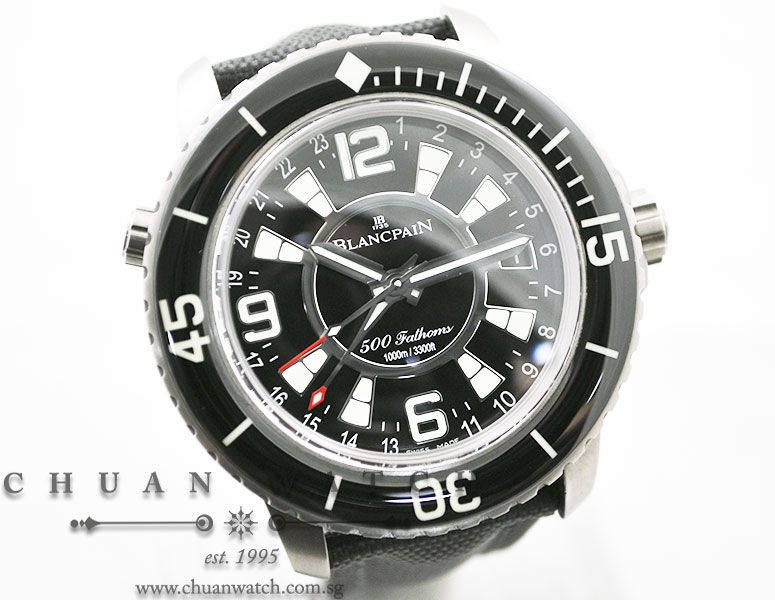 Blancpain Fifty Fathoms 500 Fathoms GMT 50021-12B30-52B - Limited Edition of 500 Pieces Only - Image 3
