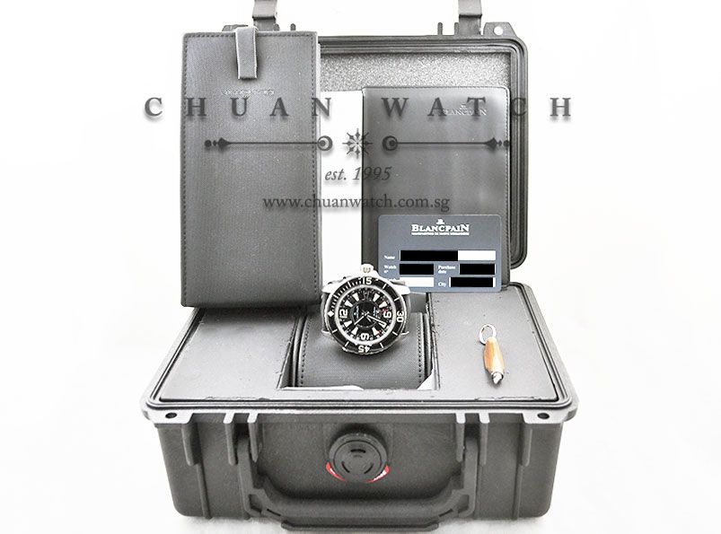 Blancpain Fifty Fathoms 500 Fathoms GMT 50021-12B30-52B - Limited Edition of 500 Pieces Only - Image 5