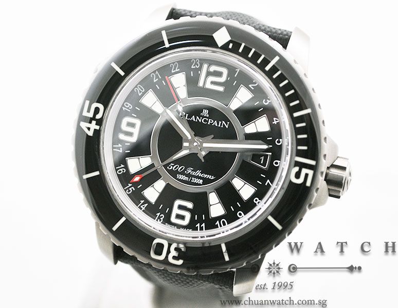 Blancpain Fifty Fathoms 500 Fathoms GMT 50021-12B30-52B - Limited Edition of 500 Pieces Only - Image 2