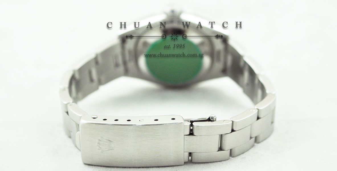 Rolex Ladies Oyster Perpetual Date 26mm 69190 White Roman - Discontinued - Image 4