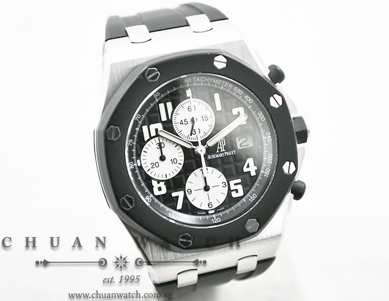 Audemars Piguet Royal Oak Offshore Rubber Clad Black 25940SK - Discontinued - Image 3