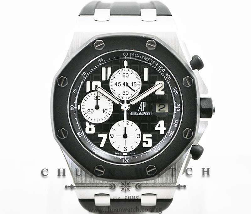 Audemars Piguet Royal Oak Offshore Rubber Clad Black 25940SK - Discontinued