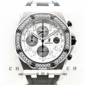 Audemars Piguet Royal Oak Offshore Rubber Clad White 25940SK - Discontinued