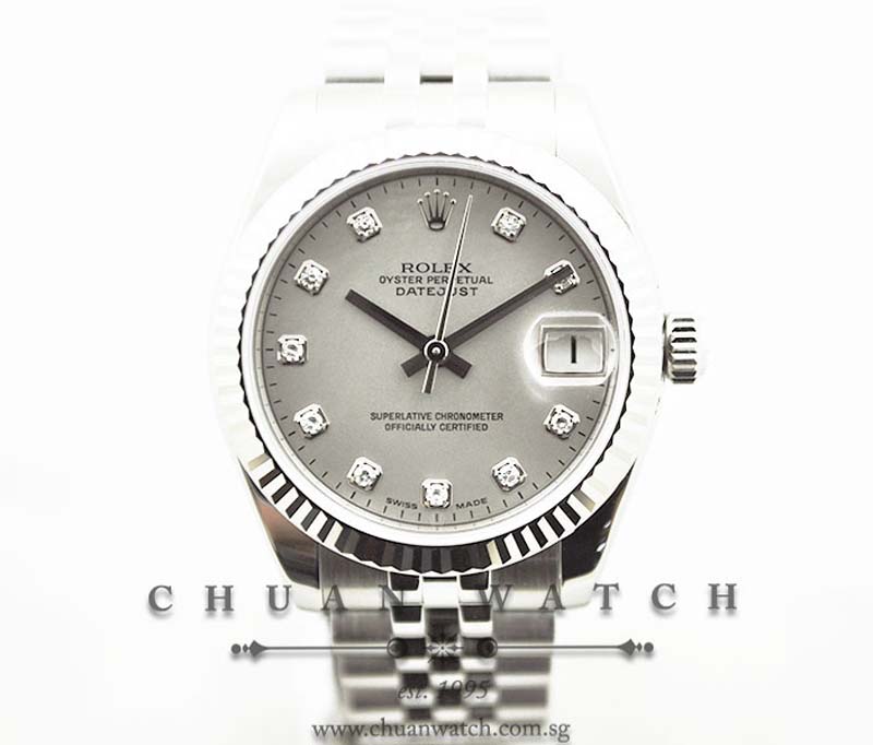 Rolex Boys DateJust 31mm 178274 Goldust Dream Diamonds