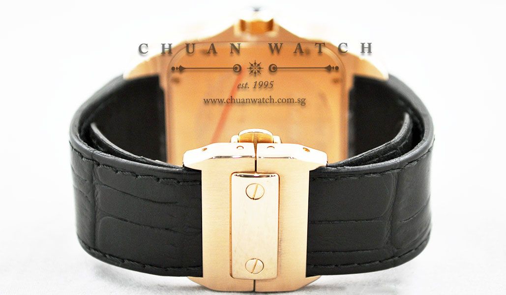 Cartier Santos 100 XL Rose Gold W20095Y1 - Image 4