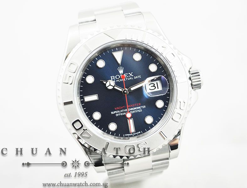Rolex Gents Yacht-Master 40mm 116622 Blue Sunburst - Image 3