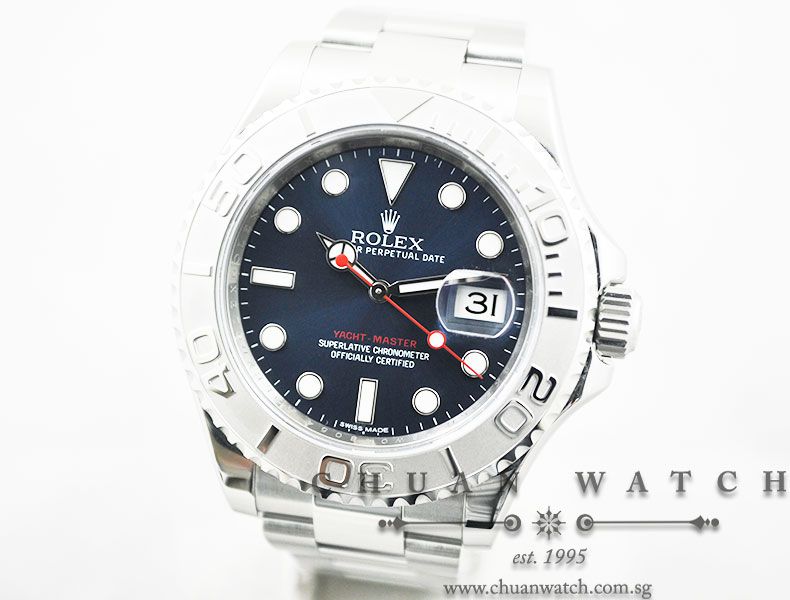 Rolex Gents Yacht-Master 40mm 116622 Blue Sunburst - Image 2