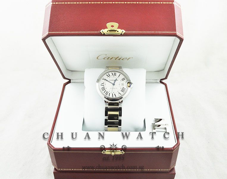 Cartier Ballon Bleu XL Automatic 42mm W69009Z3 - Image 5