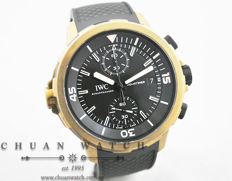 IWC Aquatimer Chronograph Expedition Charles Darwin Edition Bronzo IW379503 - Image 3