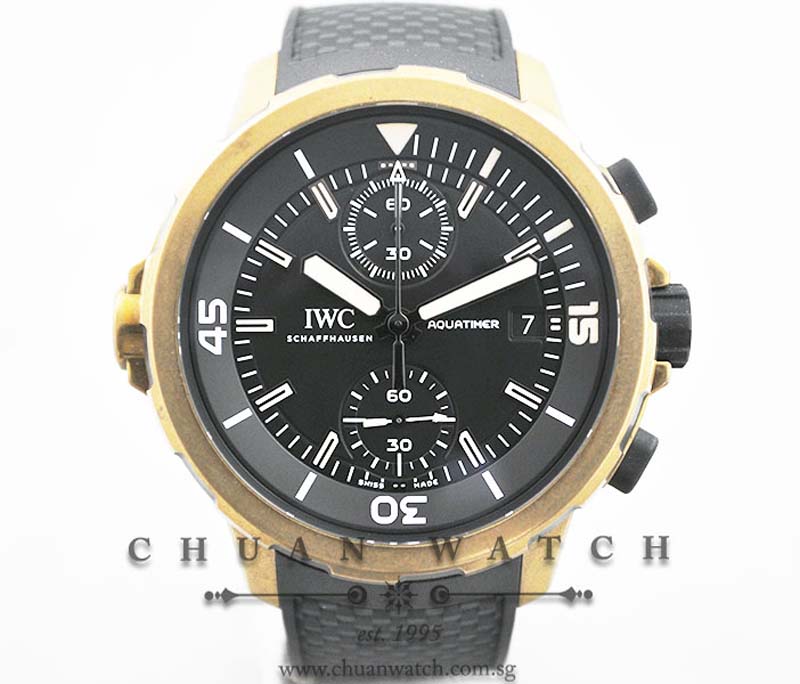 IWC Aquatimer Chronograph Expedition Charles Darwin Edition Bronzo IW379503