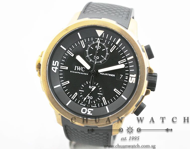 IWC Aquatimer Chronograph Expedition Charles Darwin Edition Bronzo IW379503 - Image 2
