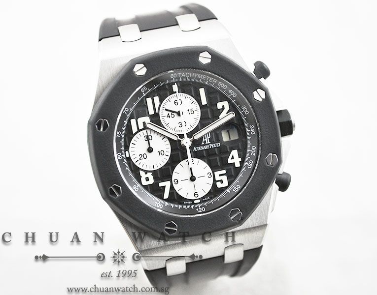 Audemars Piguet Royal Oak Offshore Rubber Clad Black 25940SK - Discontinued - Image 3