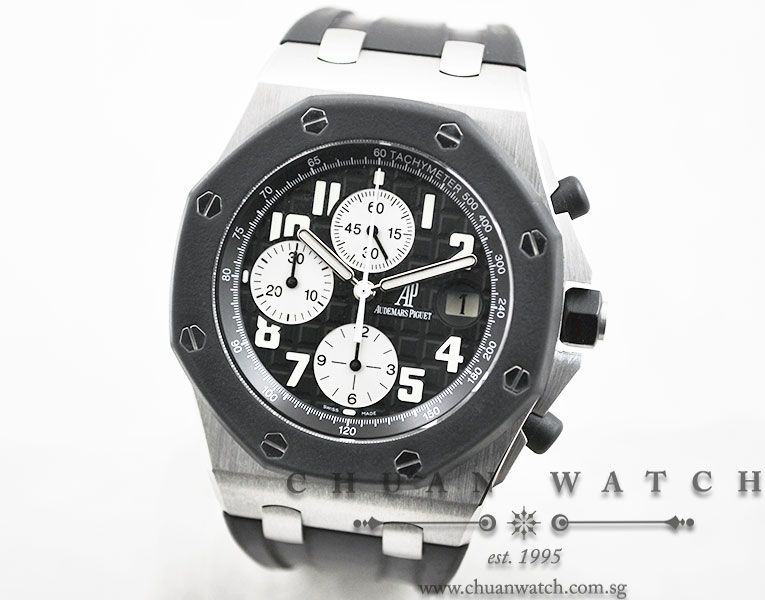 Audemars Piguet Royal Oak Offshore Rubber Clad Black 25940SK - Discontinued - Image 2