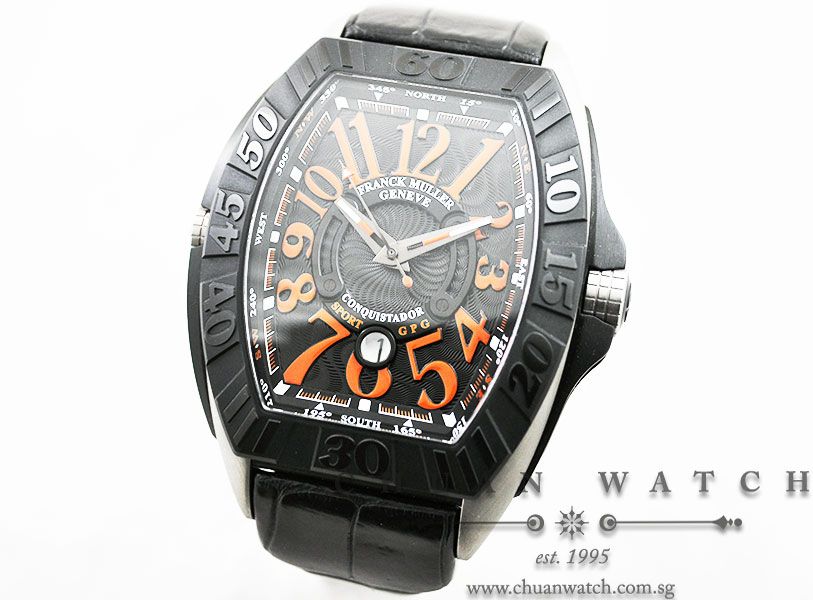 Franck Muller Conquistador Grand Prix Singapore GP Titanium 9900 SC DT GPG - Limited Edition of 28 Pieces Only - Image 2