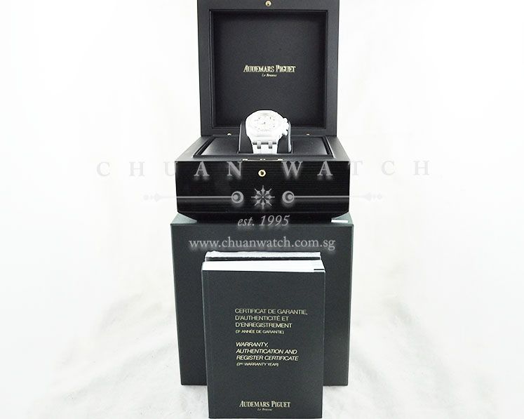 Audemars Piguet Ladies Royal Oak Offshore 37mm 26048SK White - Discontinued - Image 5