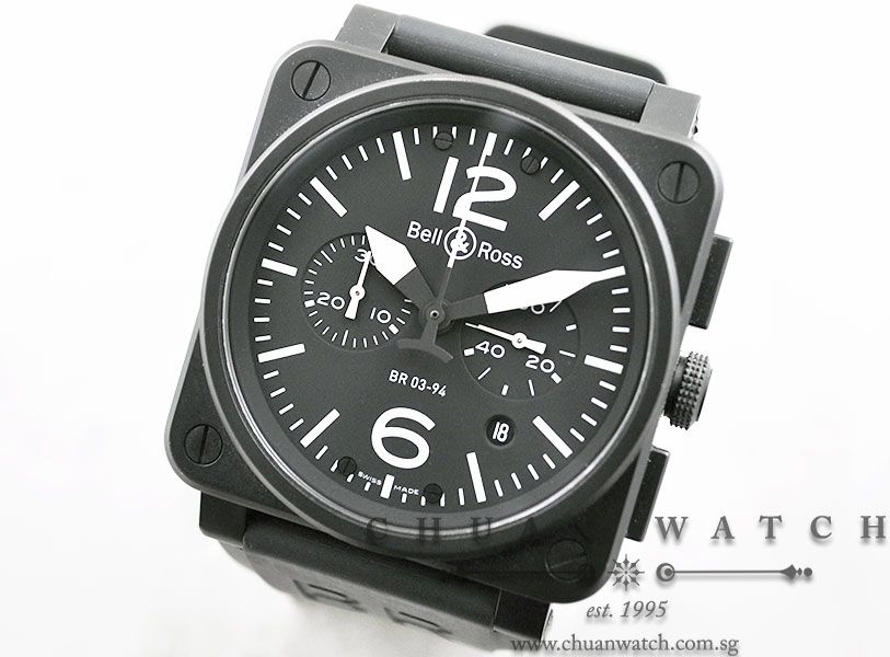 Bell & Ross Instrument Chronograph Phantom BR03-94 - Image 2