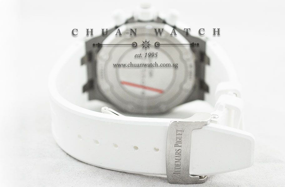 Audemars Piguet Ladies Royal Oak Offshore 37mm 26048SK White - Discontinued - Image 4
