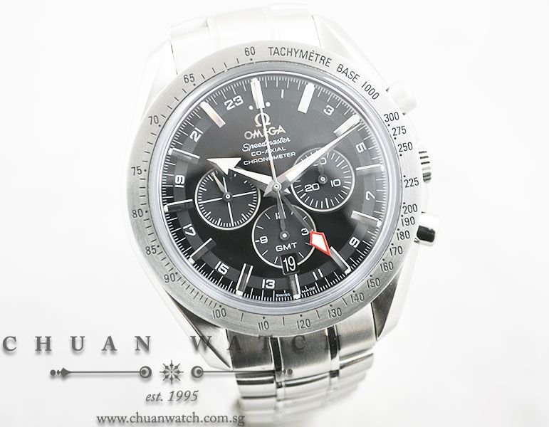 Omega Speedmaster Broad Arrow Co-Axial GMT Chronograph 44.25mm 3581.50.00 - Discontinued - Image 3