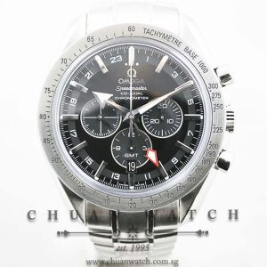 Omega Speedmaster Broad Arrow Co-Axial GMT Chronograph 44.25mm 3581.50.00 - Discontinued