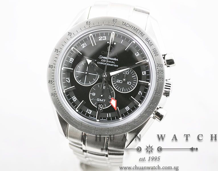 Omega Speedmaster Broad Arrow Co-Axial GMT Chronograph 44.25mm 3581.50.00 - Discontinued - Image 2