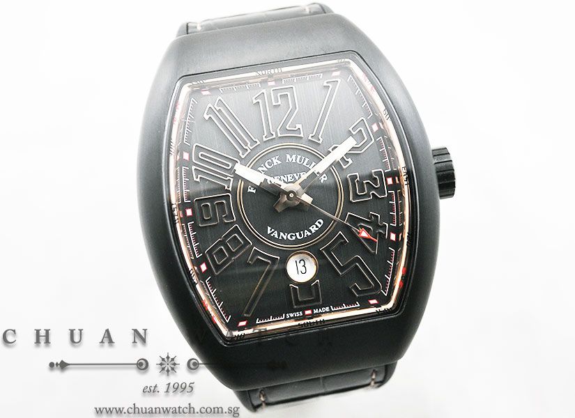 Franck Muller Vanguard PVD-Titanium-Gold V 45 SC DT TT NR BR 5N - Image 3