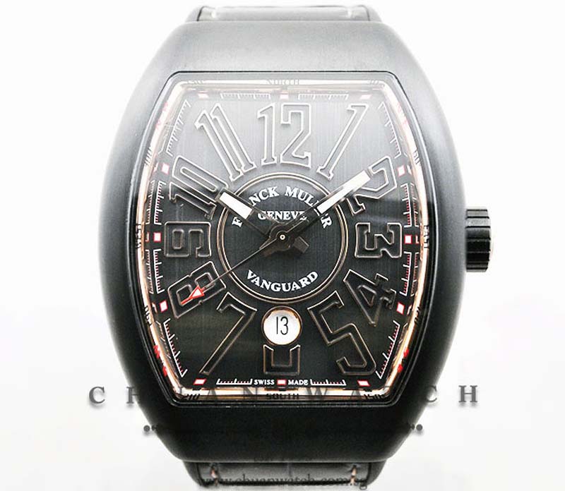 Franck Muller Vanguard PVD-Titanium-Gold V 45 SC DT TT NR BR 5N