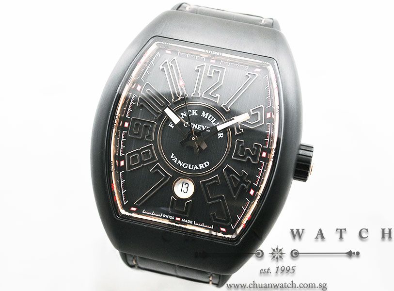 Franck Muller Vanguard PVD-Titanium-Gold V 45 SC DT TT NR BR 5N - Image 2