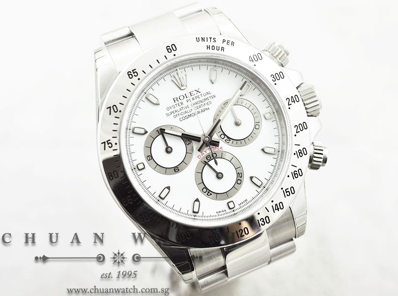 Rolex Cosmograph Daytona 116520 White - Discontinued - Image 3